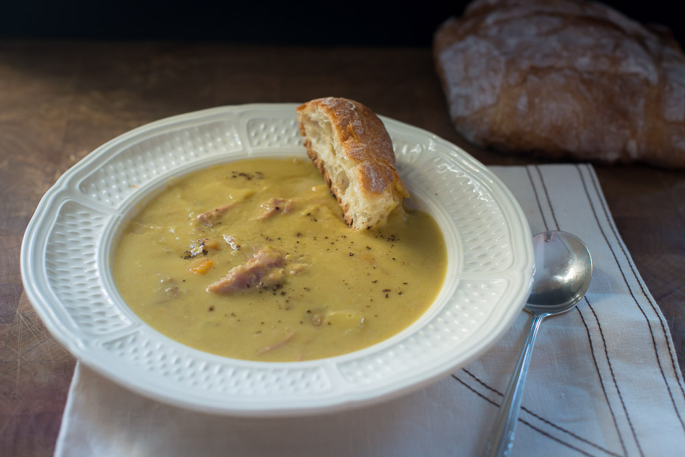 Mead Meadow -Split Pea Soup with crusty bread