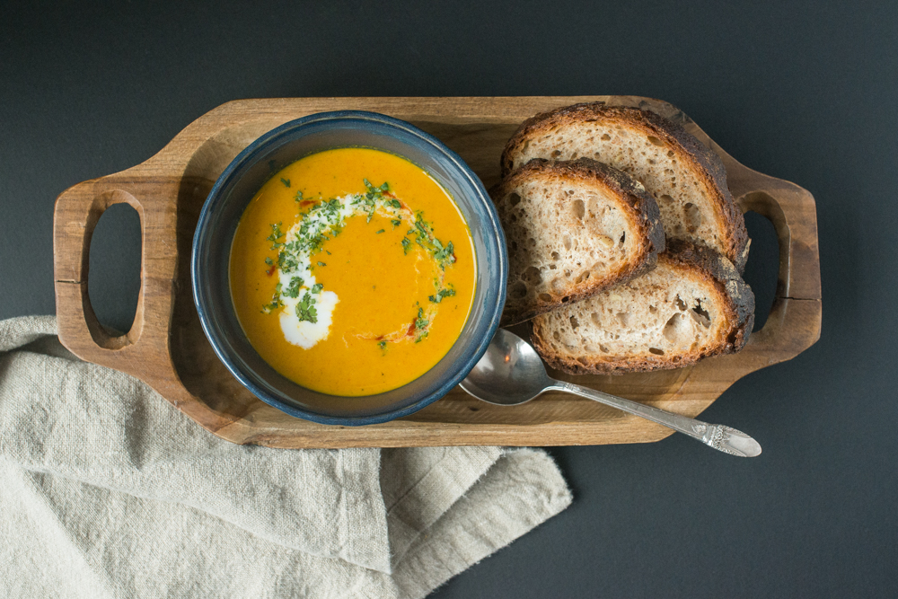 Curried Carrot Soup - Mead Meadow