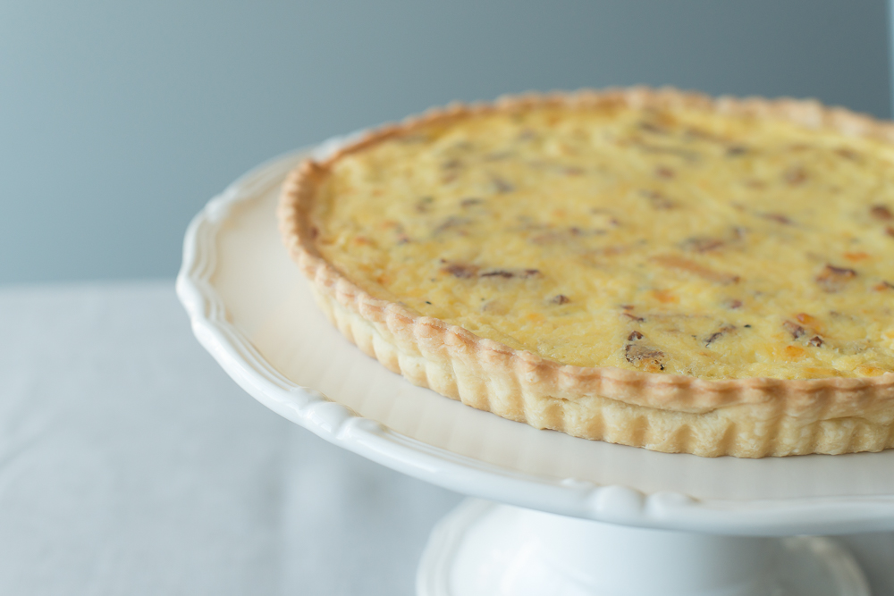Mead Meadow Bacon and Gruyere Quiche